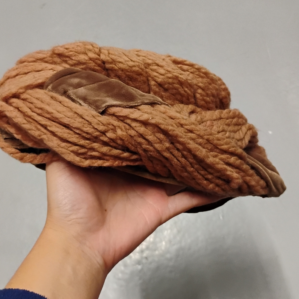 Vintage 1950s 1940s Stern Bros Claude Saint Cyr Interpretation Yarn Hat